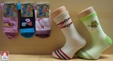 Dětské elastické vzorované ponožky PONDY.CZ - dívčí