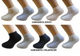Dětské ponožky snížené jednobarevné 