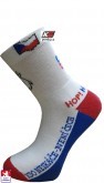 Sportovní designové ponožky pro ČESKÉ FANOUŠKY