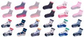 Ponožky dětské polofroté s ABS vel.17-19