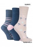 Ponožky dámské GENTLE GRIP s volným  lemem